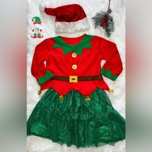 🧝‍♀️ CHRISTMAS ELF COSTUME FOR GIRLS